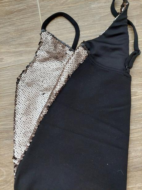 Lesklý top m/l, bonprix,l