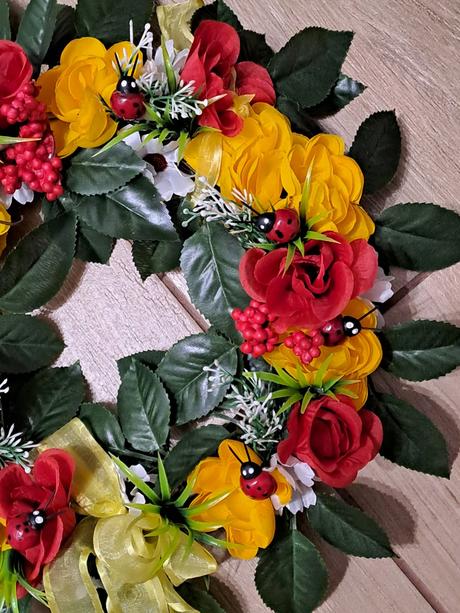 Venček  na  dvere  jarný, 