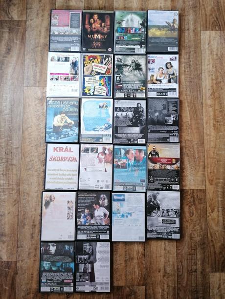 22x dvd, filmy, 