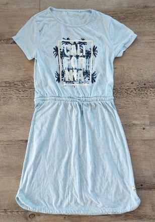 Bledomodré letné šaty yigga, yigga,158