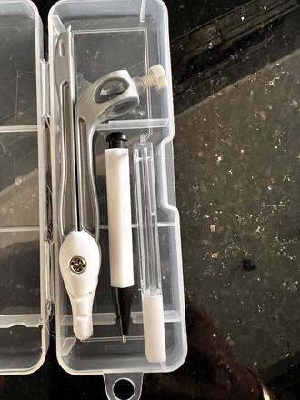 Kružidlový set 3 ks plus box, 