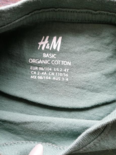 Zelené tričká, h&m,98