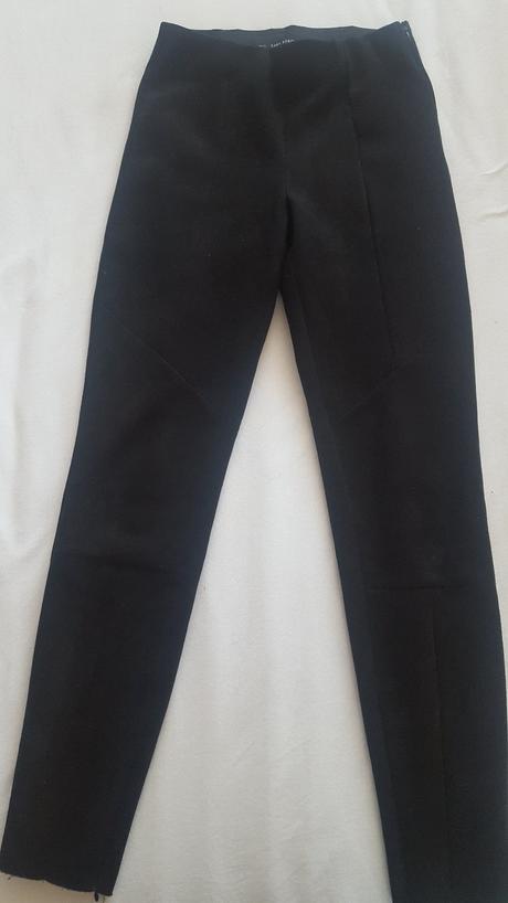 Nohavice z brusenej koze, zara,s