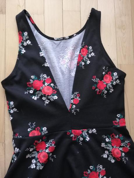 Letné kvetinave šaty, h&m,m