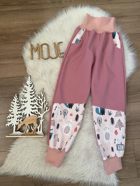 Softshellove nohavice, 92 - 128