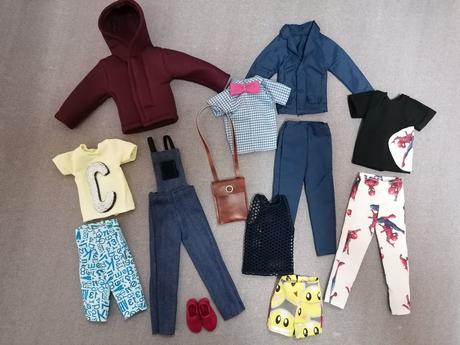 Handmade oblečenie pre kena + topánky,