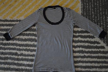 Pásikavé tričko, f&f,38