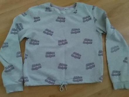 Mikina crop top, h&m,170