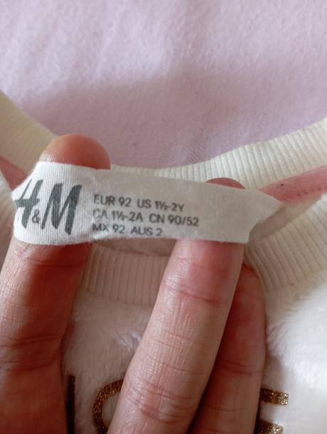 Huňata mikina 92, h&m,92