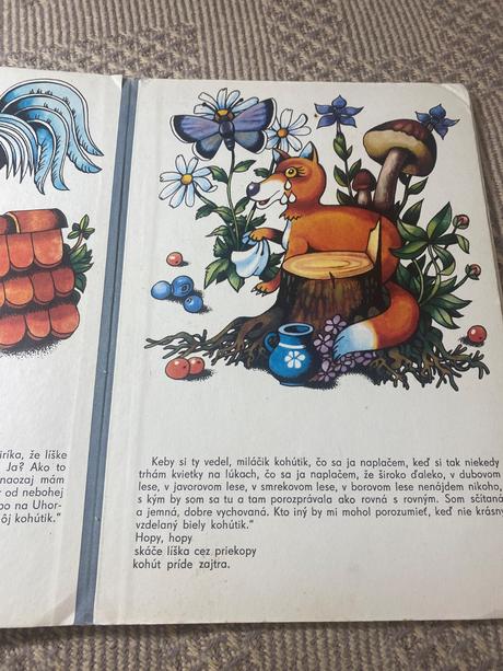 Staré retro leporelo zázračná pikola eva jílková,