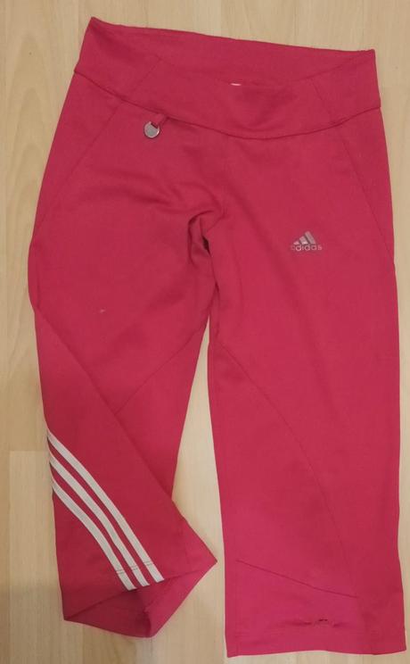 Adidas 3/4 legíny-darujem, adidas,128