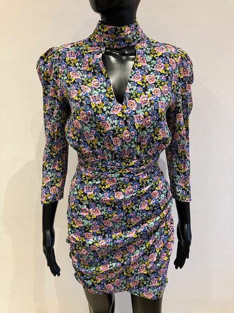 Dámske kvetované šaty bershka (s), bershka,s