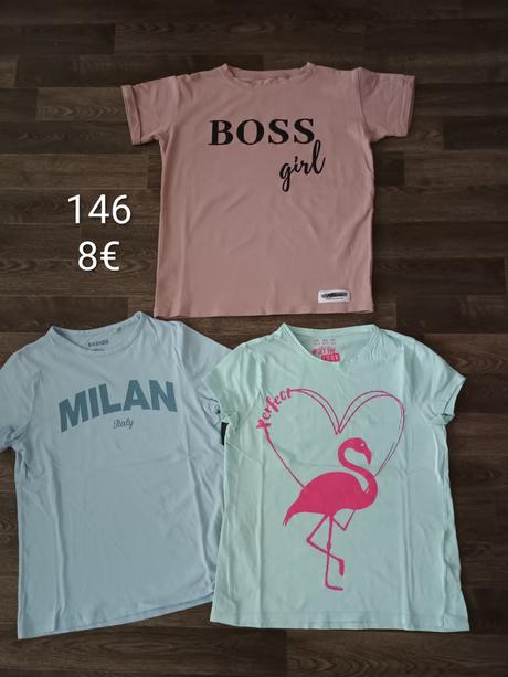 Tričká pre dievčatko, 146