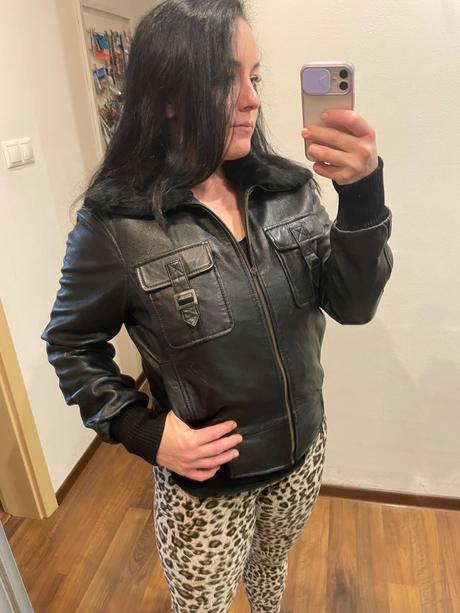 Kožená bunda, calliope,s