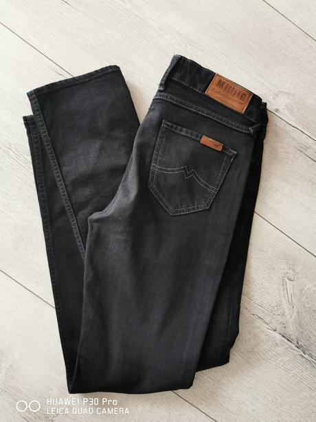 Dámske čierne rifle mustang, mustang,30