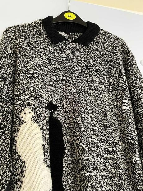 Melírovaný pulóvrik, l