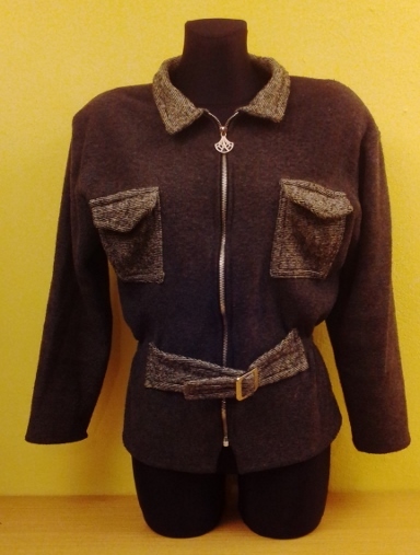 Dámska mikina na zips, m