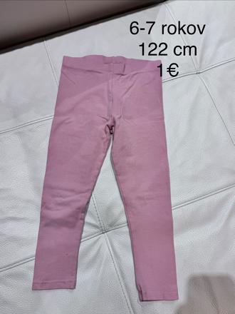 Detské legíny, h&m,122