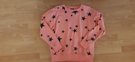 Lososová zateplená mikina 158/164, takko,158