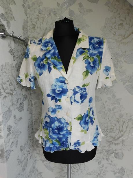 Pekna lanova bluzka, 40