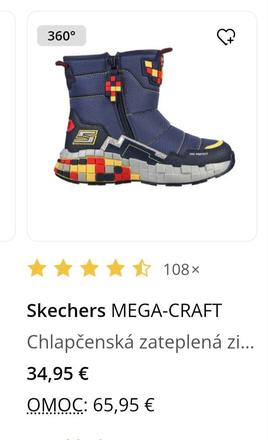 Znackove zimne snehule, skechers,35