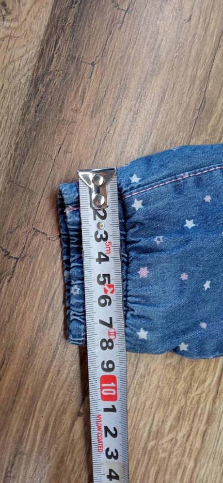 Dievčenské zateplené nohavice rifle 80-86, pepco,86