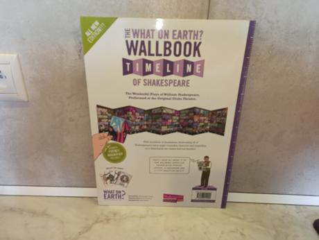 What on earth wallbook - timeline of shakespeare,