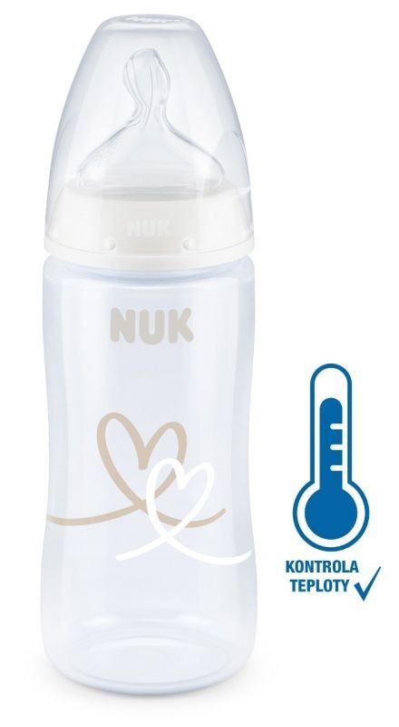 Nuk fc+ fľaša s kontrolou teploty 300 ml, 6-18m, nuk