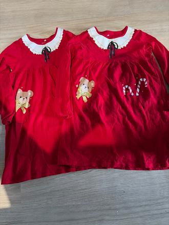 Saty vianočné 122/128, h&m,122