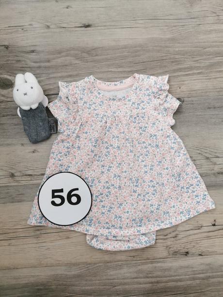 Kvetované šaty s body h&m, h&m,56