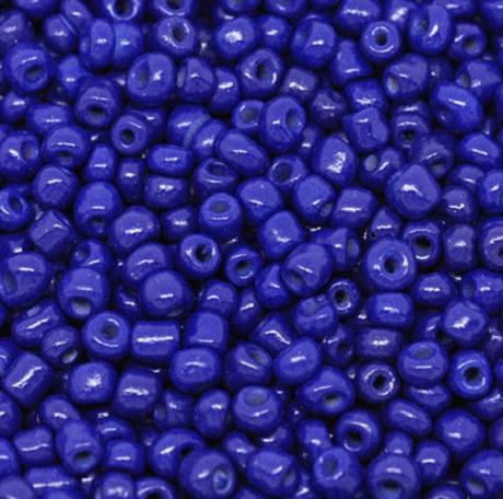 Korálky sklenené 4 mm - 10 gramov, 