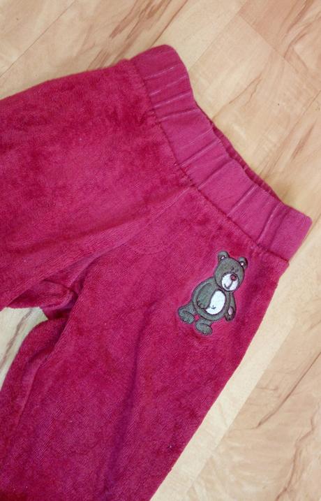 Tepláčiky s macíkom  62/68, lupilu,68