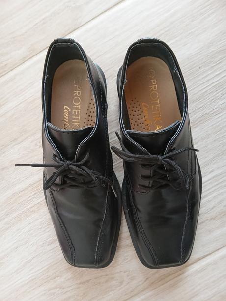 Spoločenské topánky 3x obuté, protetika,31