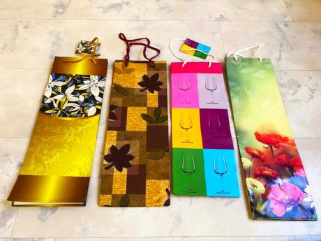 Darček.tašky na alkohol 17 ks,