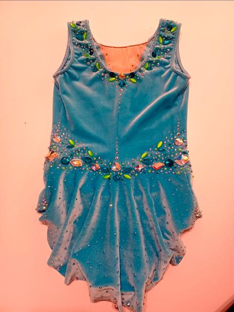 Súťažný dres na modernú gymnastiku, 134