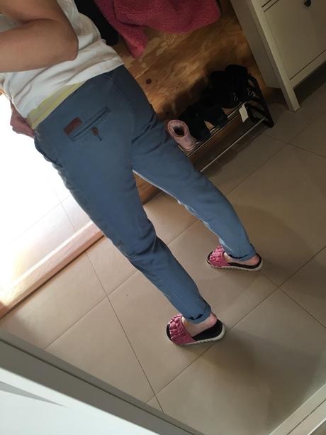 Vymakané chino nohavice/limitka - roxy, roxy,s