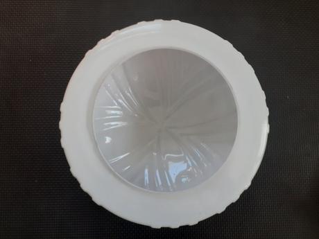 Socialistické 2 sklenené tienidlá kryty na lampy, 