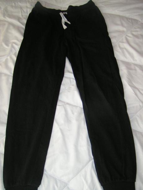 Tenké bavlnené tepláky, h&m,134