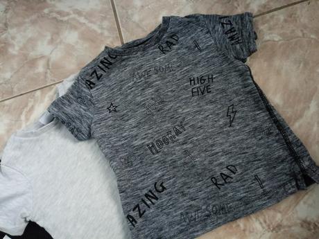 3xkvalitne tričká 74/80, cena spolu, next,74