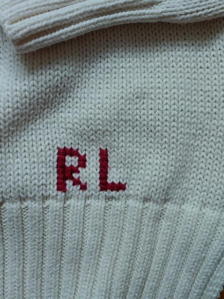 Ralph lauren bear originál damsky sveter, ralph lauren,s