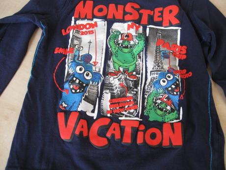 Chlapčenské tričko monster, 110, 110