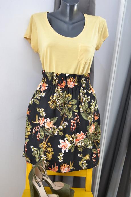 Púzdrová sukňa s vreckami 40, h&m,40