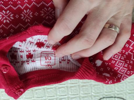 Zimny/vianocny set pre novorodenca, c&a,56