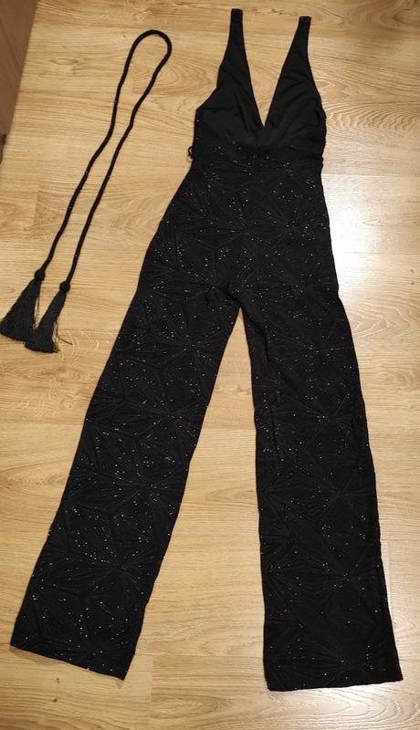 Trblietavy overal s opaskom hm velkost 34, h&m,34