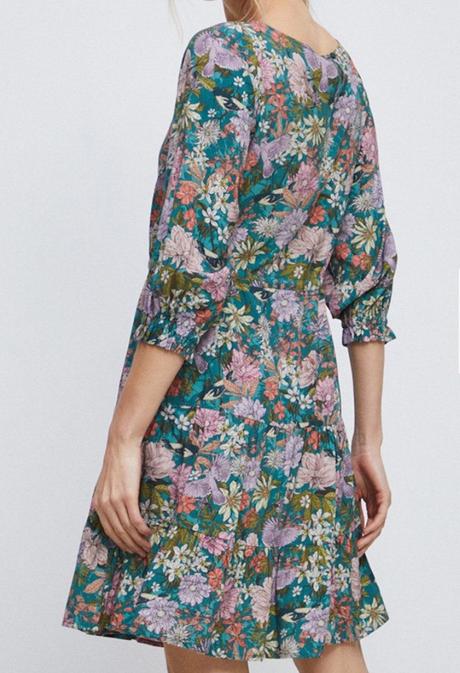 Kvetinkové šaty, xs