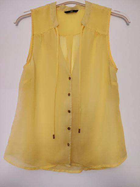 Blúzka bez rukávov h&m, h&m,m