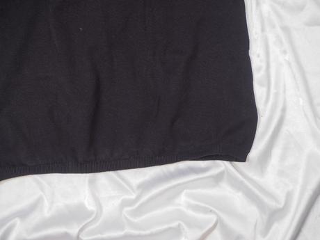 Čierny úpletový top blue motion, 44