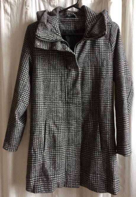 Janina káro kabát vel.s/m, m