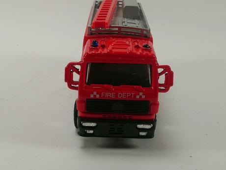 Plastové hasičské auto, fire dept, 11 cm, 