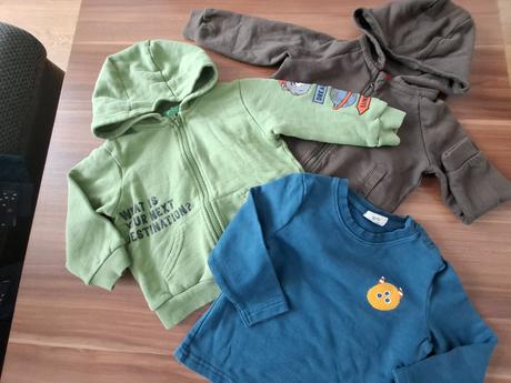 3x mikina, benetton,92